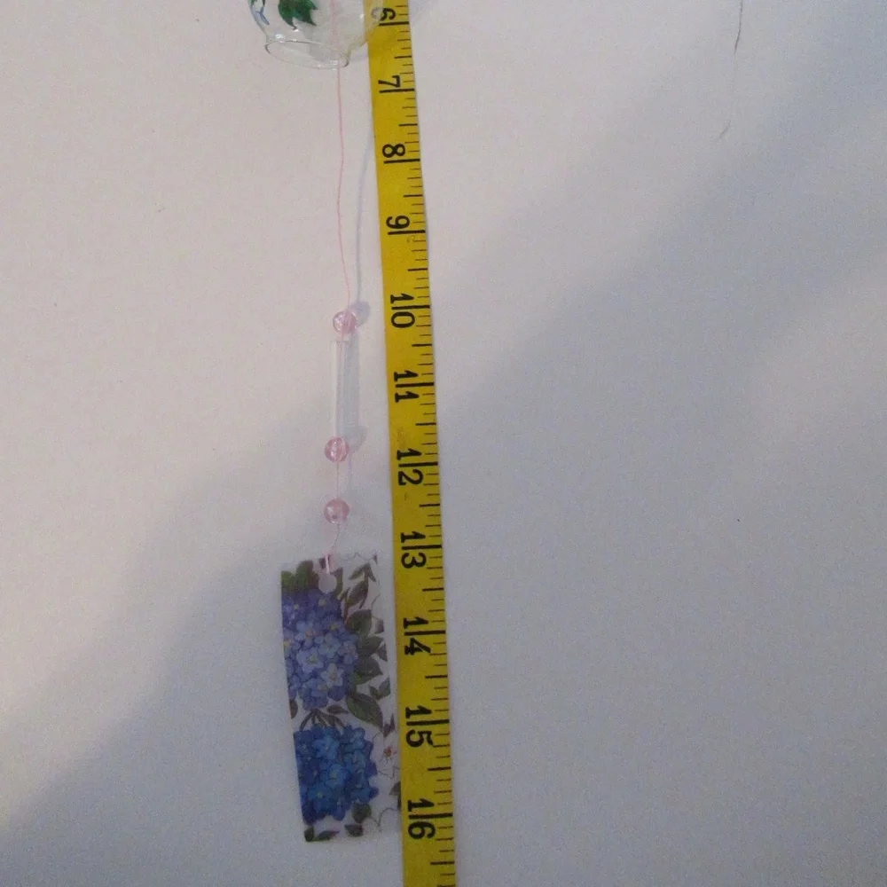 Vintage Japanese Glass wind chime - Picture 8 of 12